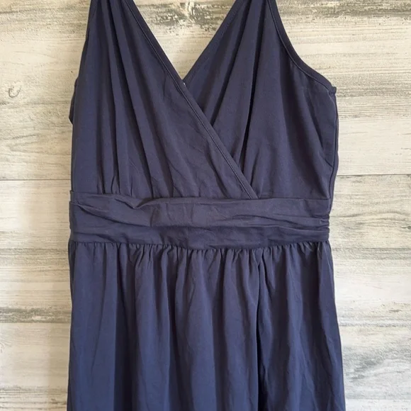 New Shows Blue Spaghetti Strap Dress- Medium  New With Tag - Picture 8 of 11